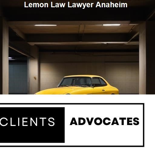 The Impact of Lemon Law Cases in Anaheim - Clients Advocates Anaheim